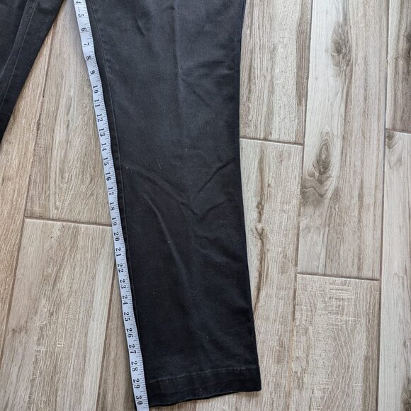 Denver Hayes Slim Black Khakis Pants Men’s 38x32 Cotton Stretch - Picture 8 of 8